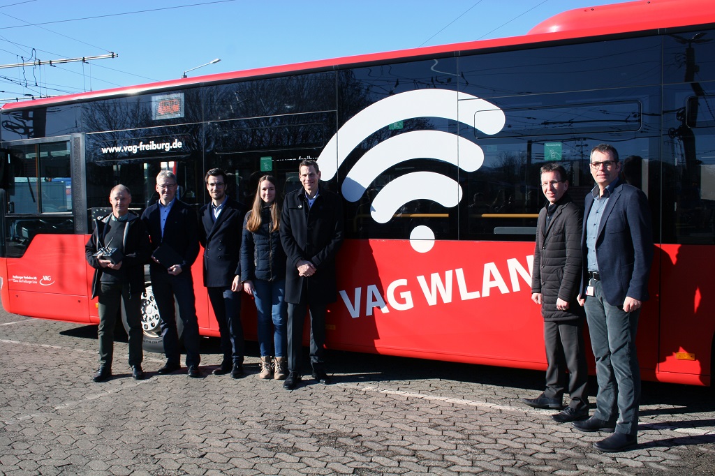 In Bussen der VAG wird jetzt nach und nach WLAN verfügbar sein